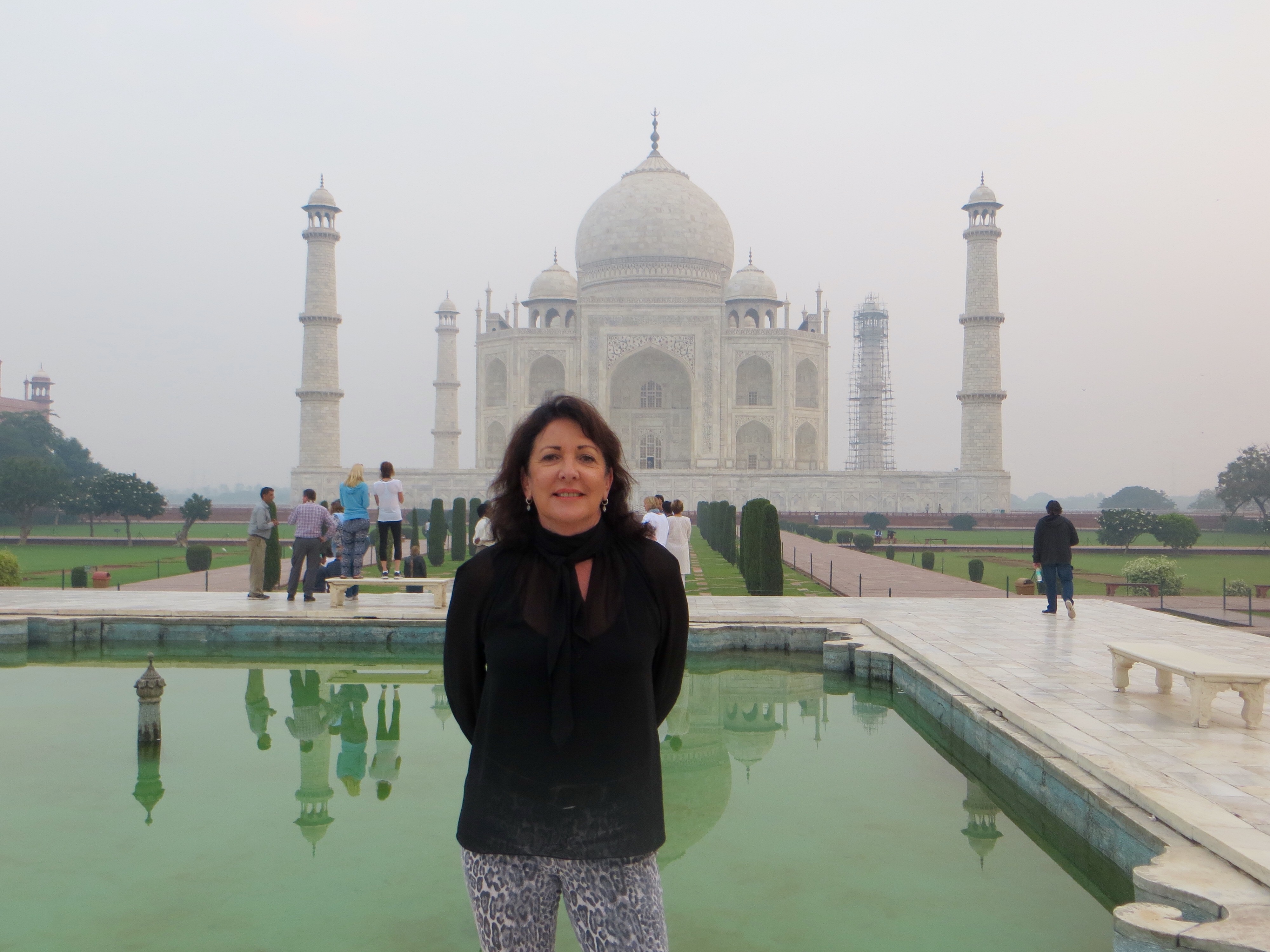 Glenda Halliwell Taj Mahal Agra India
