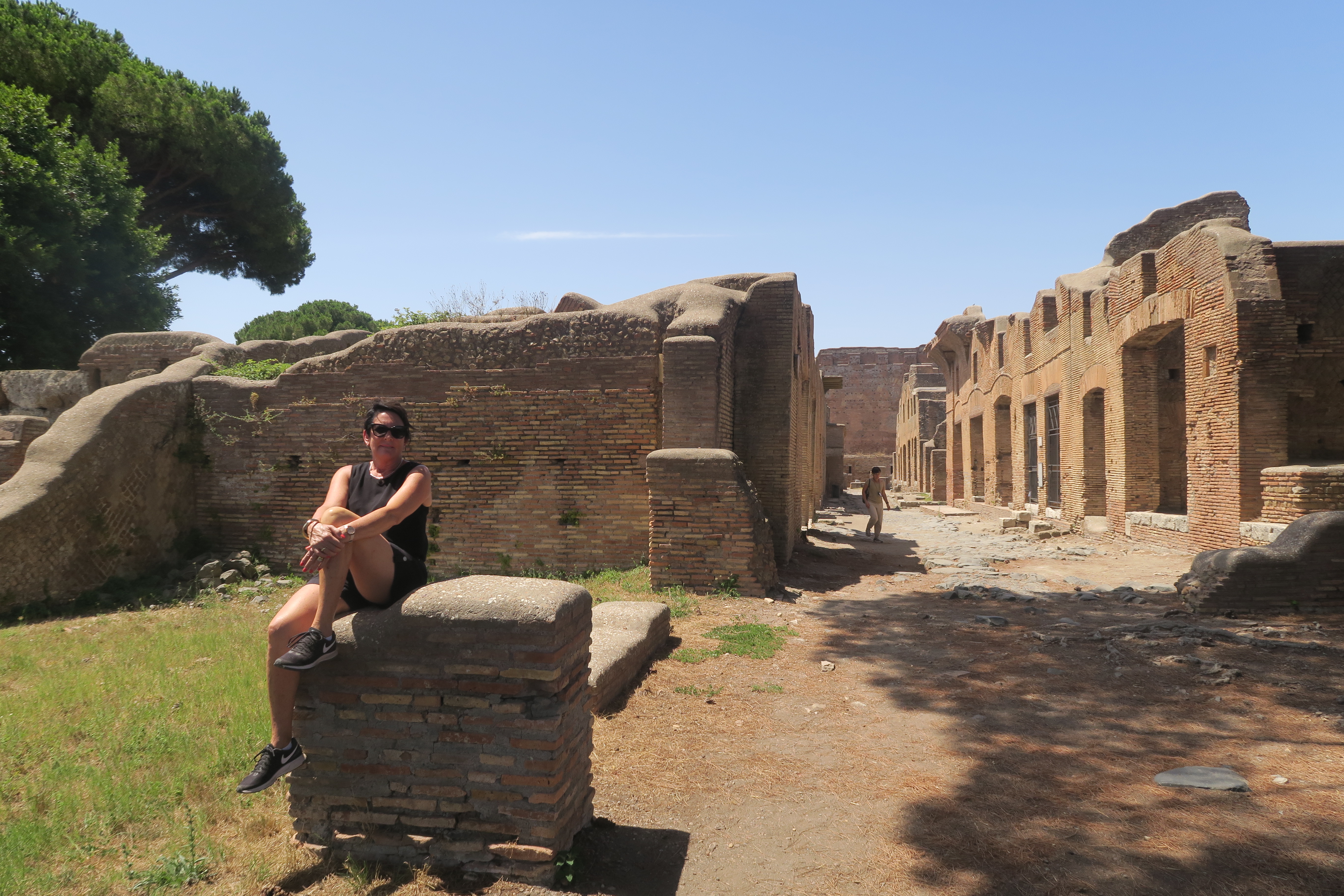 Ostia Antica Glenda Halliwell