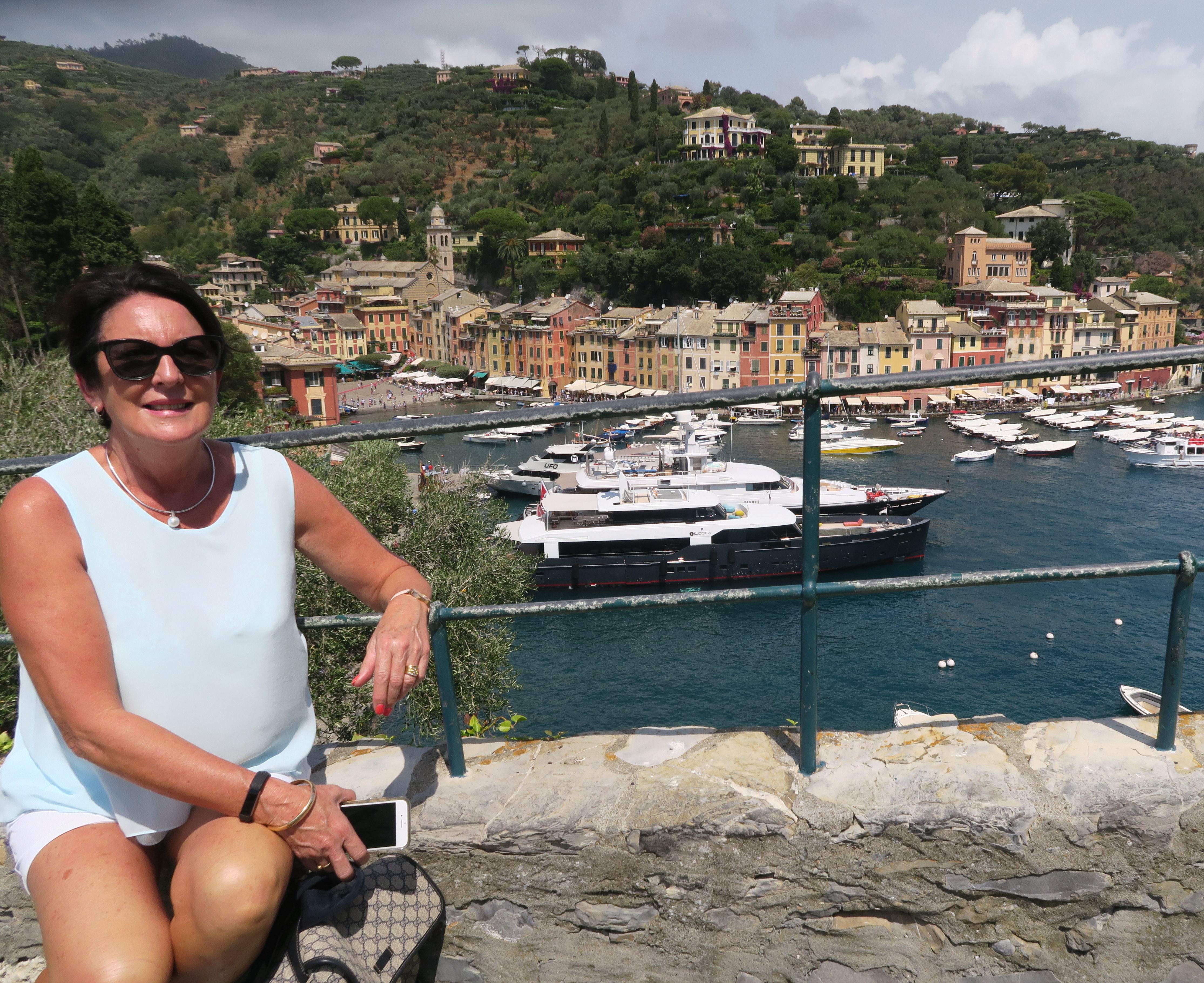 portofino, italy, glenda halliwell