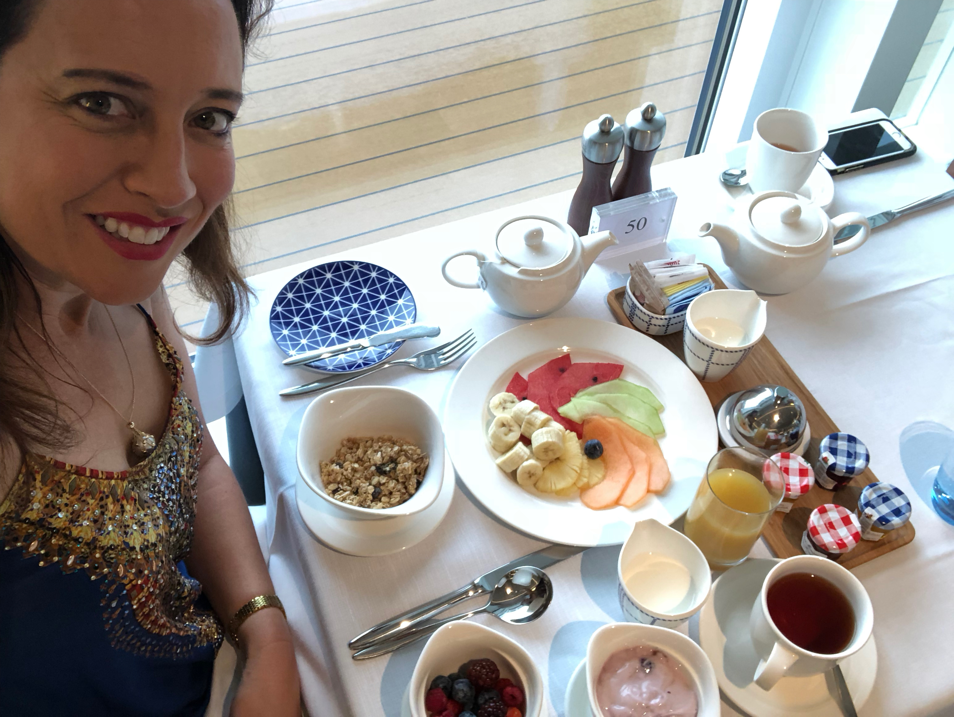 Viking Cruises Breakfast Sally Simmon